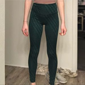 Green leggings